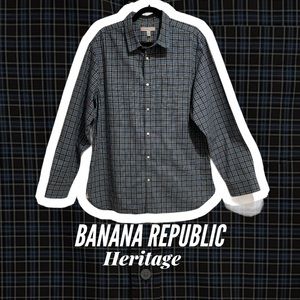 Banana Republic Heritage Button Down Shirt XL